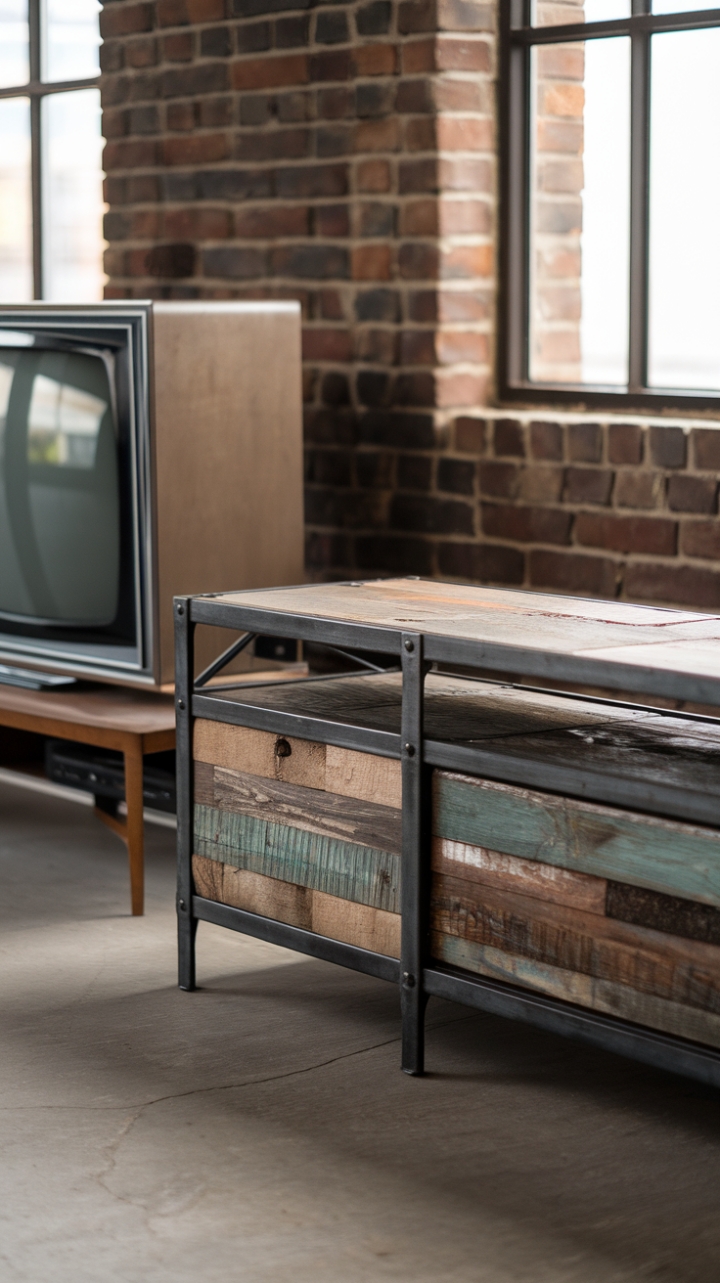 20 Industrial TV Unit Decor Ideas: Transform Your Living Room Now!