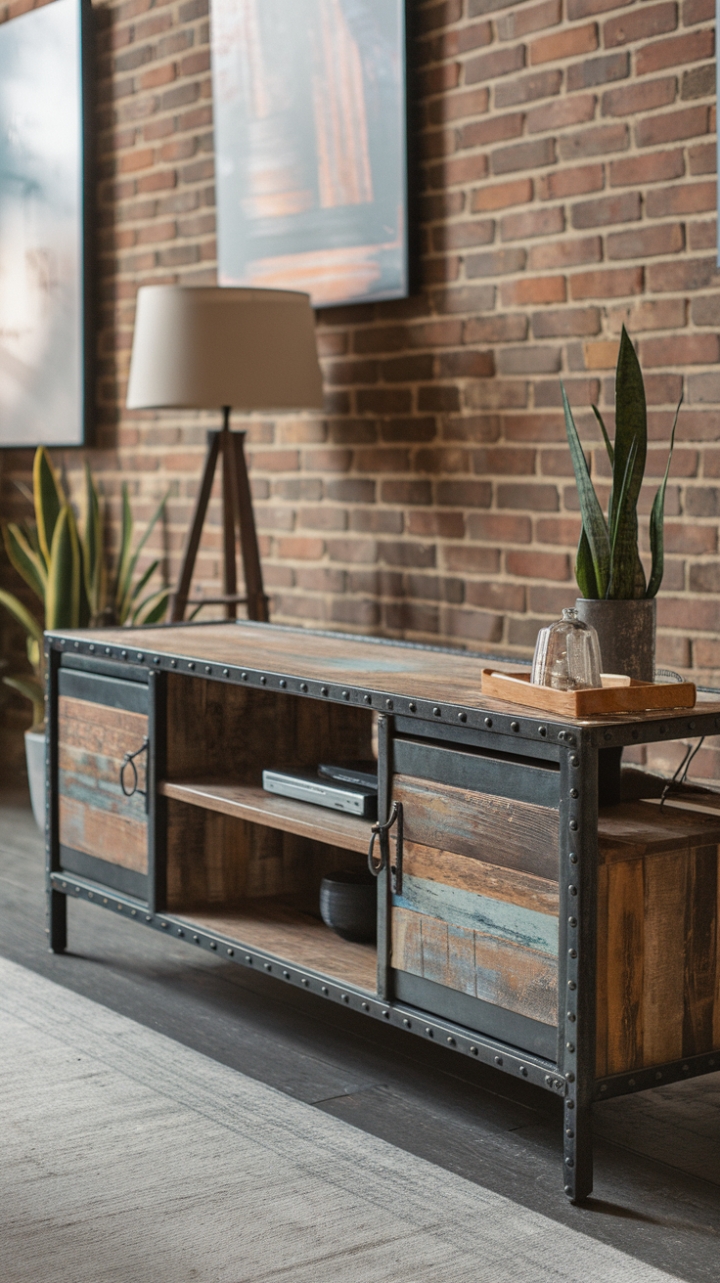 20 Industrial TV Stand Decor Ideas: Elevate Your Living Room Style