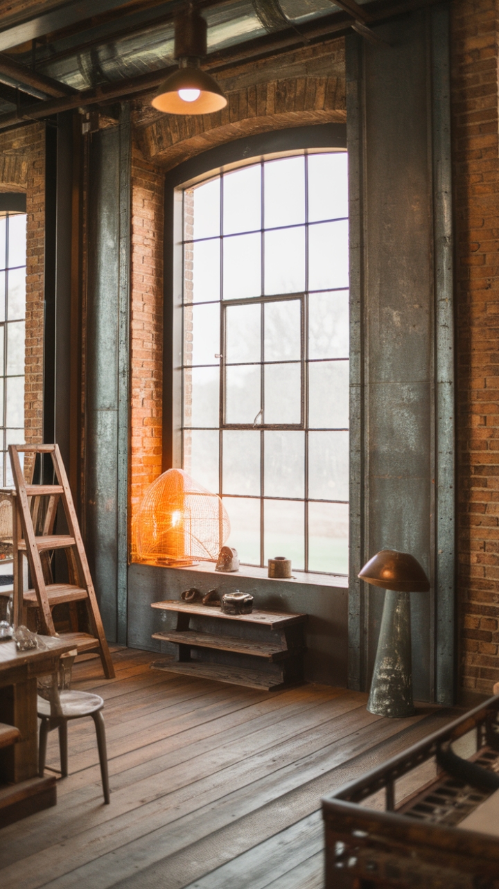 Imagine cozy evenings in this breathtaking space, where rugged textures meet refined simplicity. The interplay of brick walls, antique details, and the soft glow of natural light creates an atmosphere that's both inviting and utterly captivating. This isn't just a home; it's a statement.