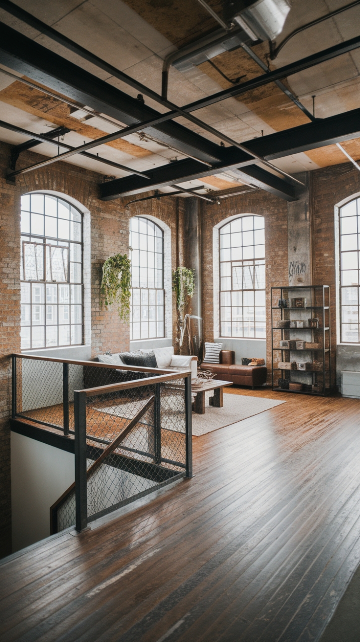 Imagine waking up in this loft—high ceilings, exposed beams, and the perfect blend of vintage charm and contemporary cool. Reclaimed wood whispers stories of the past, while sleek metal accents and minimalist furnishings create a space that's both stylish and surprisingly serene. The perfect balance of industrial grit and urban sophistication awaits.